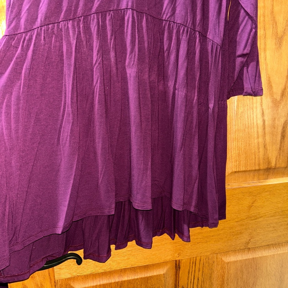 Torrid- High-Low Babydoll Top - Picture 4 of 4